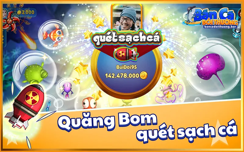 Giao diện bắn cá iCa rõ ràng, dễ thao tác