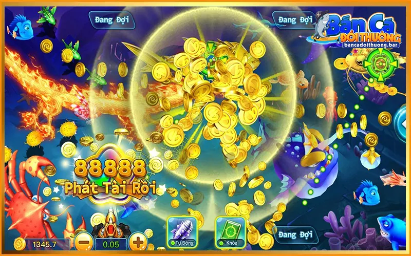 Một pha bắn boss trong bắn cá King với đạn cấp cao