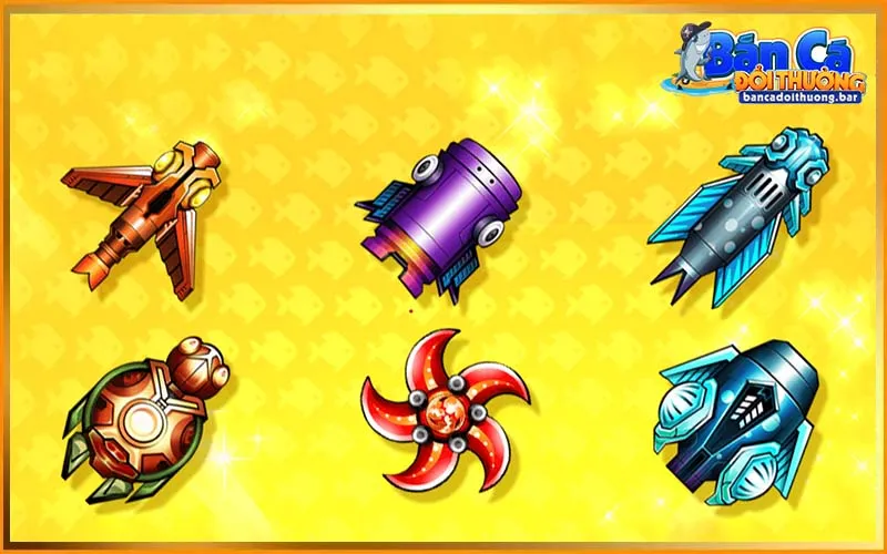 Một số loại súng và kỹ năng đặc biệt trong game bắn cá đổi thưởng
