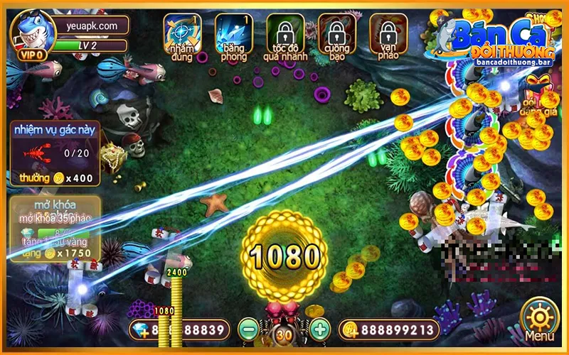 Hệ thống theo dõi mục tiêu cá lớn trong game bắn cá đổi thưởng