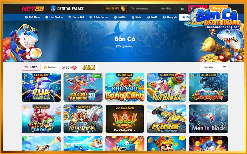 bắn cá đổi thưởng net88