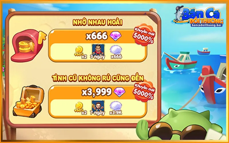 code khuyến mại bắn cá
